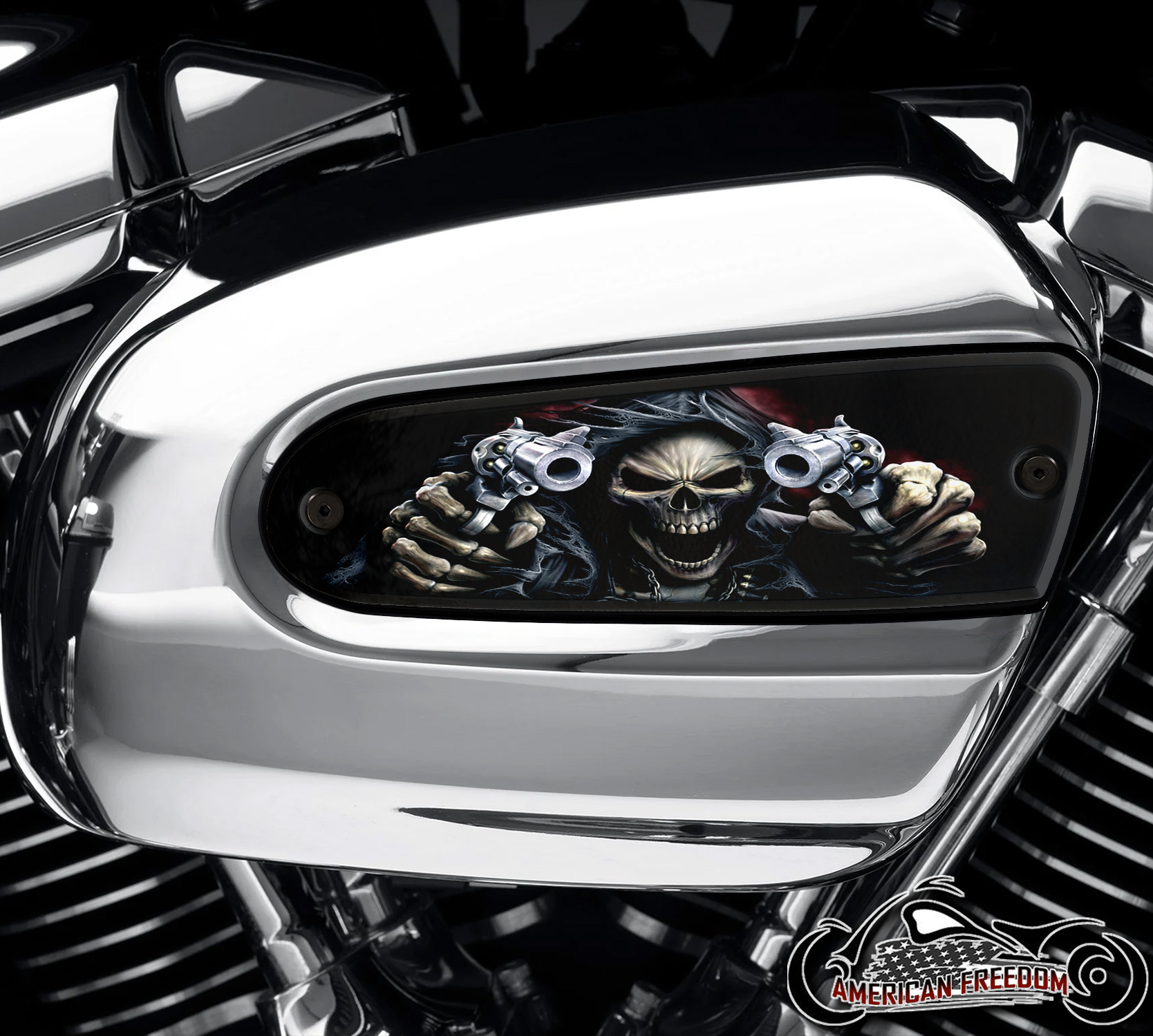 Harley Davidson Wedge Air Cleaner Insert - Gunfighter
